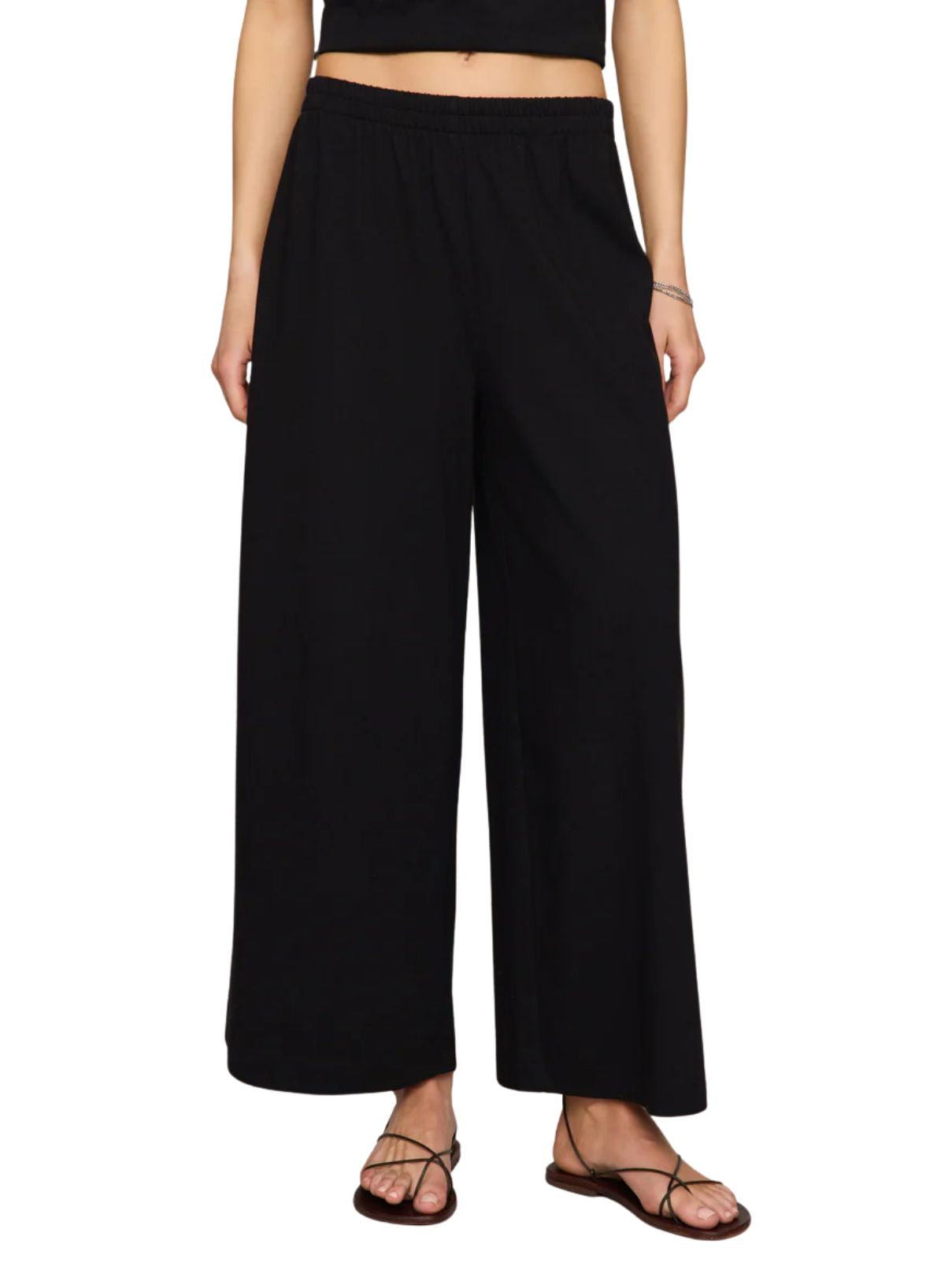 Z Supply Scout Jersey Pant in True Black