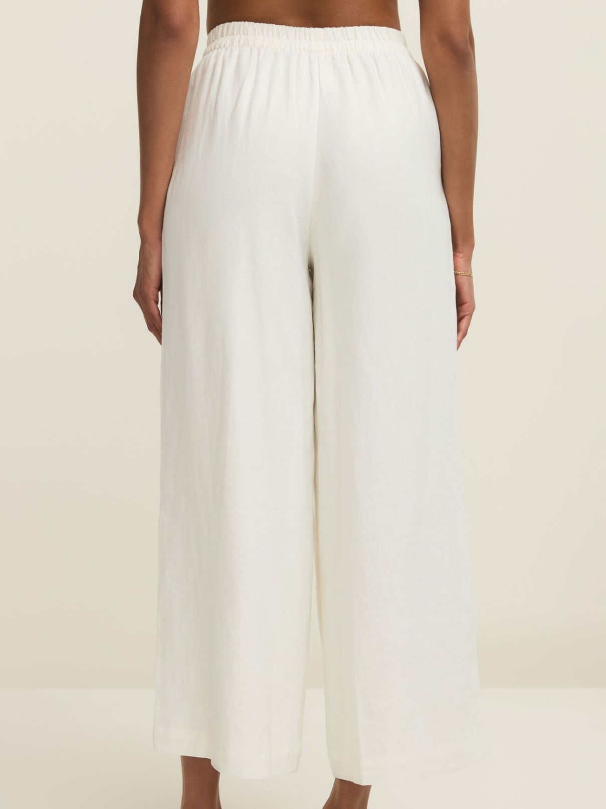 Z Supply Scout Linen Pant in White 