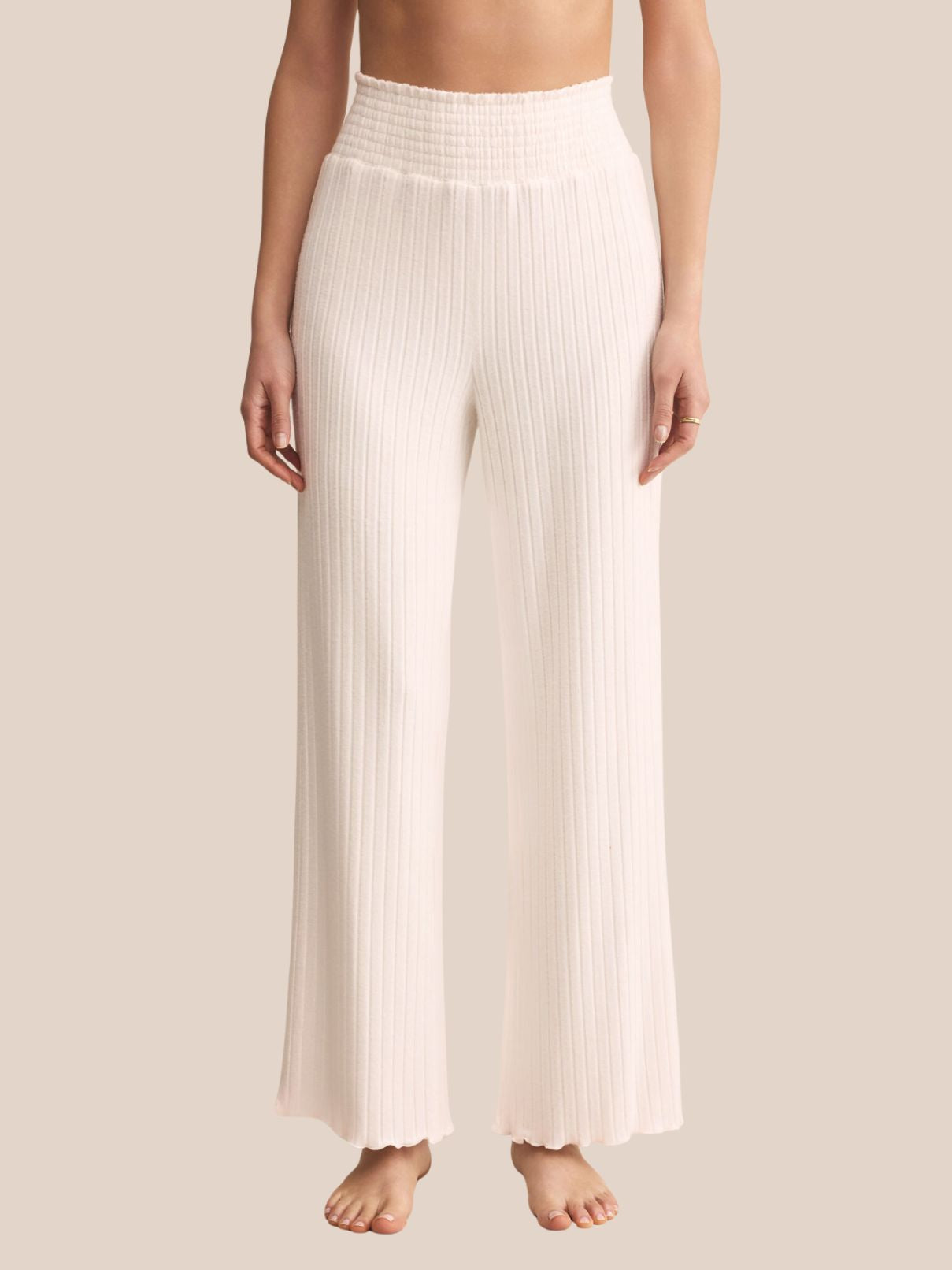 Z Supply Set Mara Cardigan & Dawn Pant in Vanilla