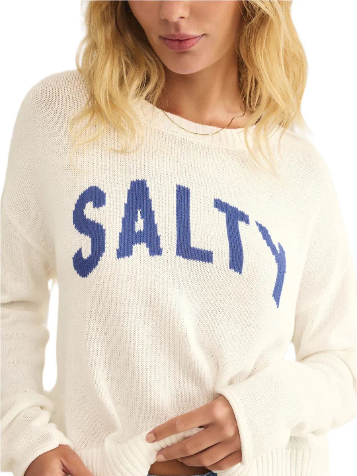 Z Supply  Sienna Salty Sweater in Rivierra