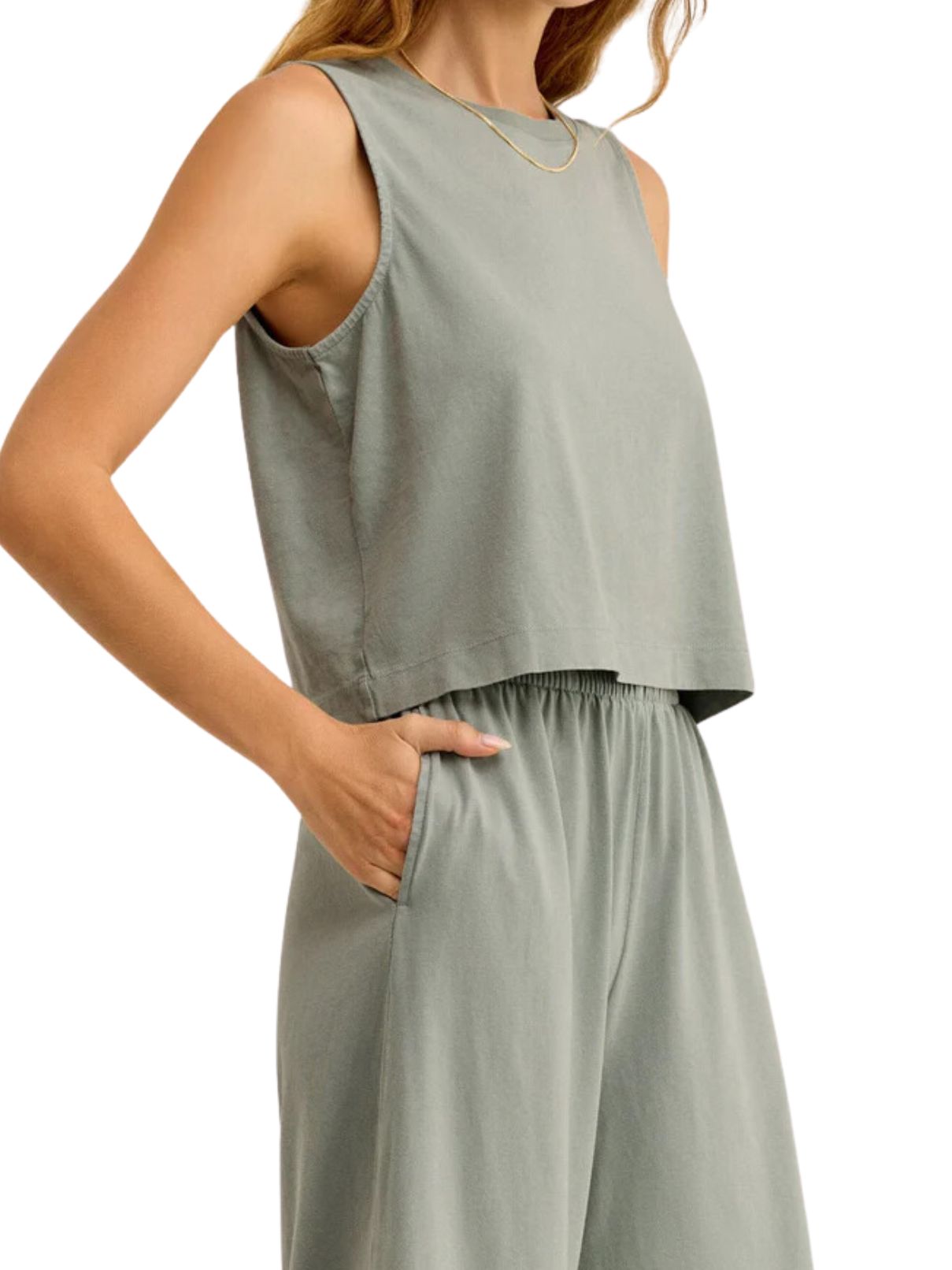 Z Supply Sloane in Harbor Gray