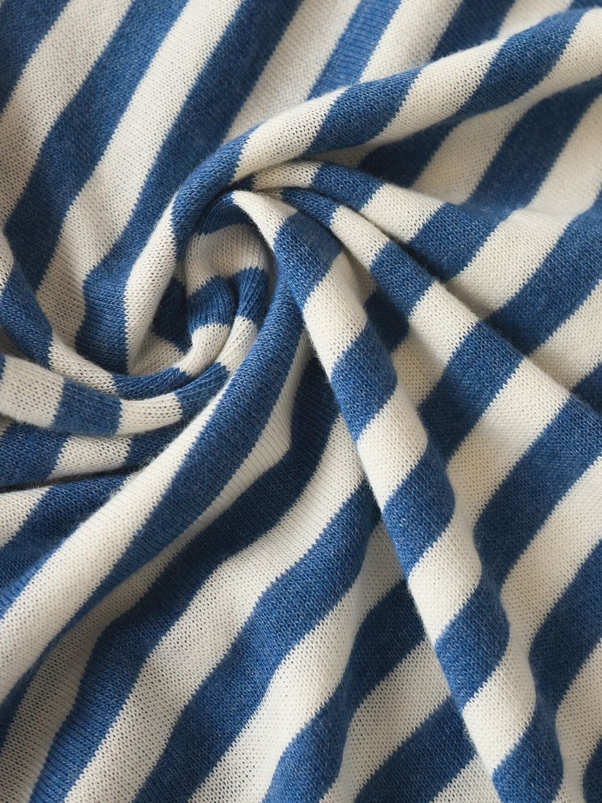 Z Supply Tourist Striped Tee in Calypso Blue Indigo