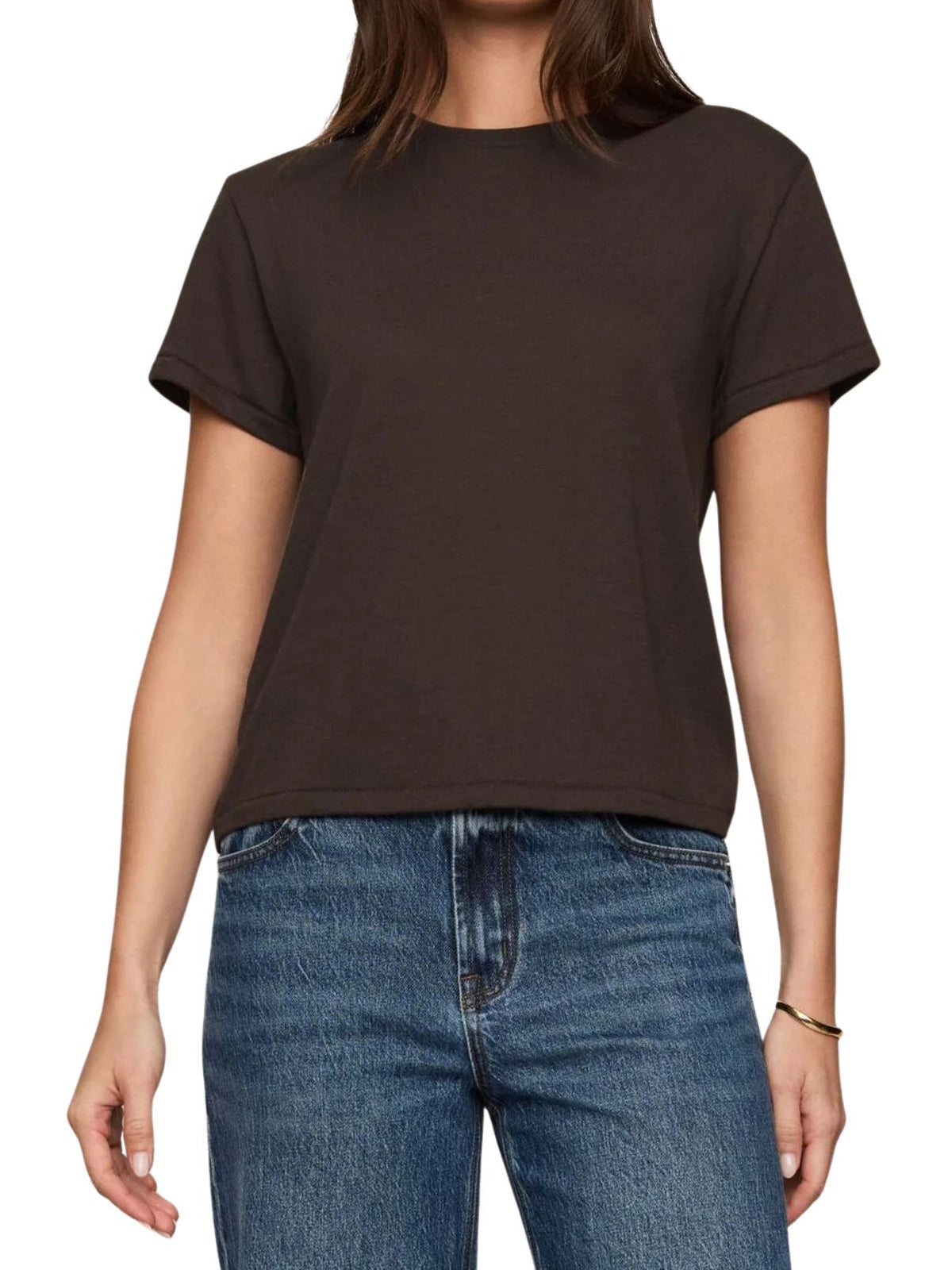 Z Supply Tourist Tee in Cocoa