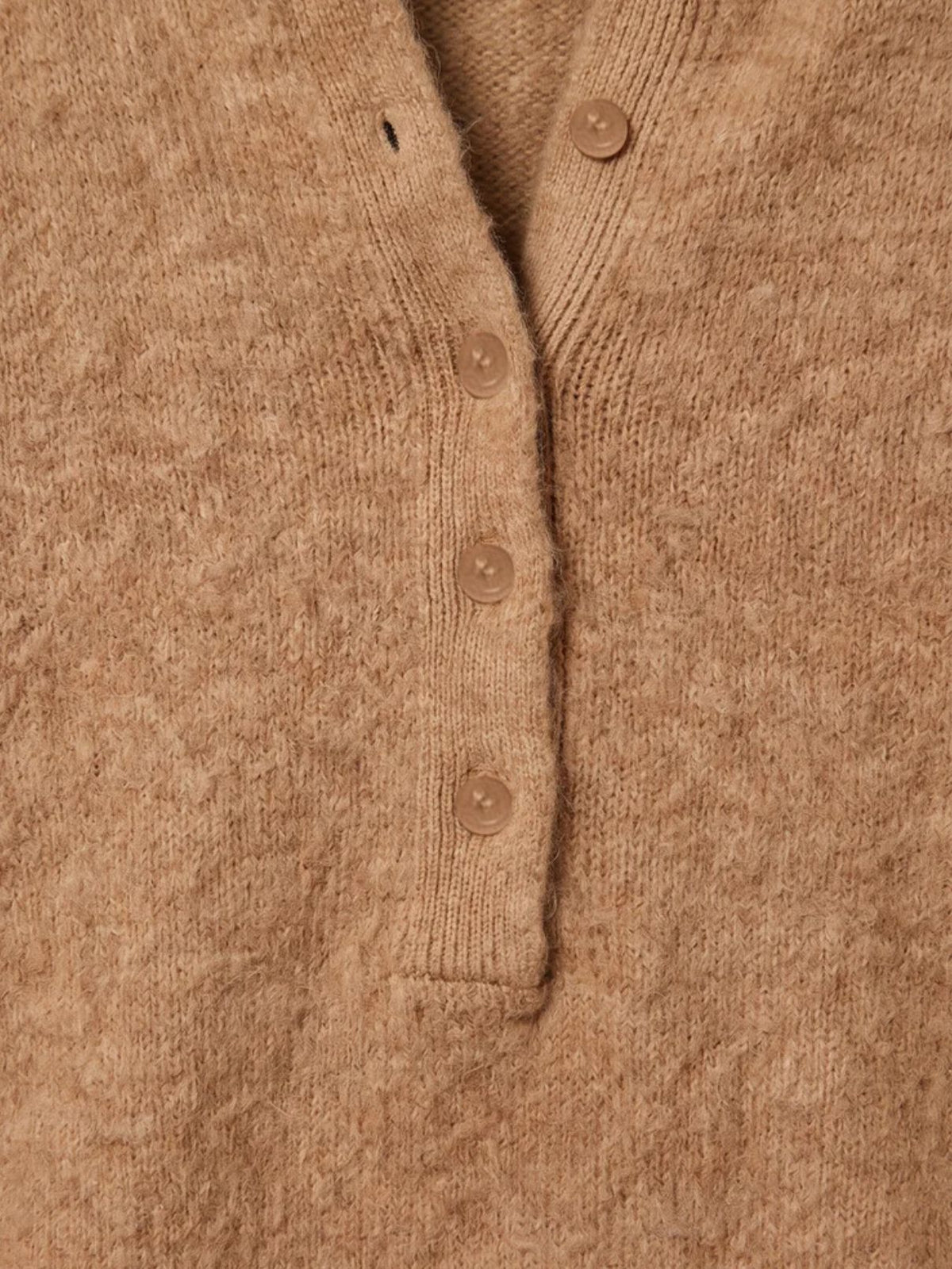 Z Supply Westmont Henley Sweater in Golden Caramel