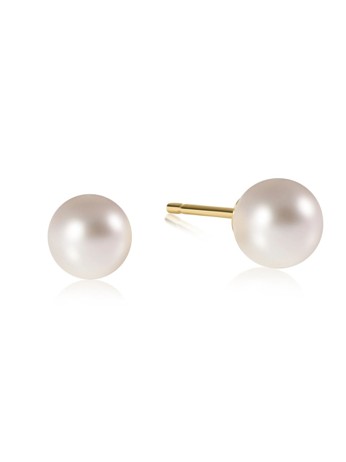 enewton Classic 8mm Pearl Ball Stud Earrings