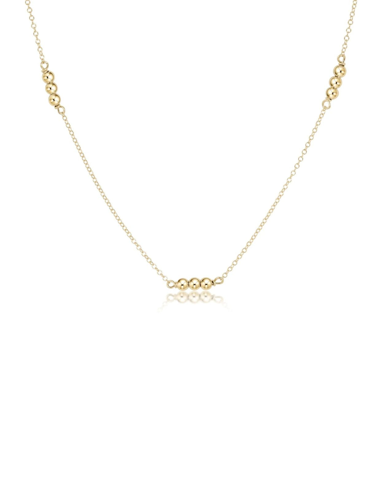 enewton Joy Simplicity Gold 3mm Choker Necklace - 17"