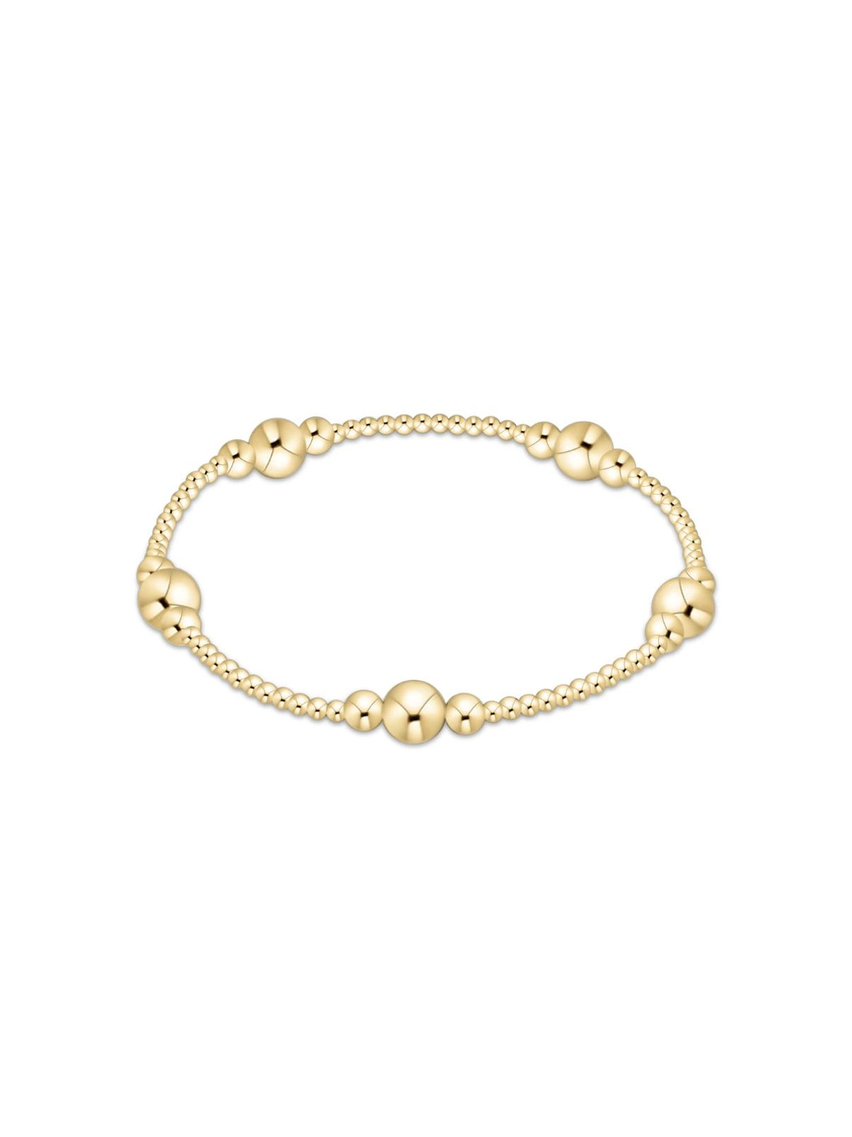 enewton Purpose Gold 6mm Bead Bracelet