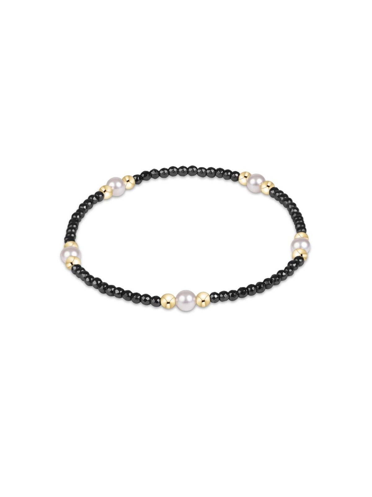 enewton Purpose Pearl 4mm Faceted Hematite Bracelet