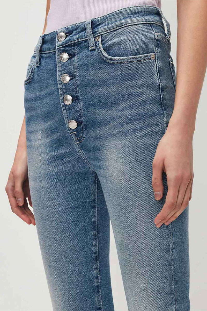 7 for all mankind ultra hr slim kick jean in luxe vintage agave 106909