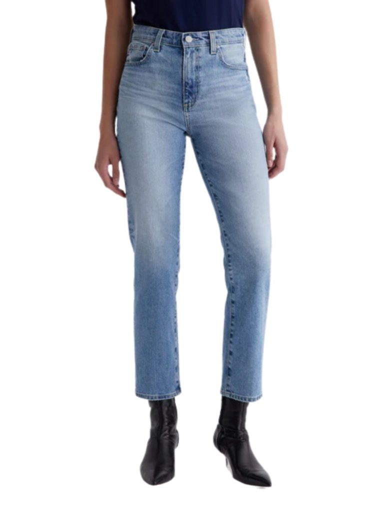 ag jeans saige crop straight 22 yrs whisper