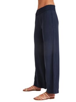 bella dahl wide leg pant in endless sea