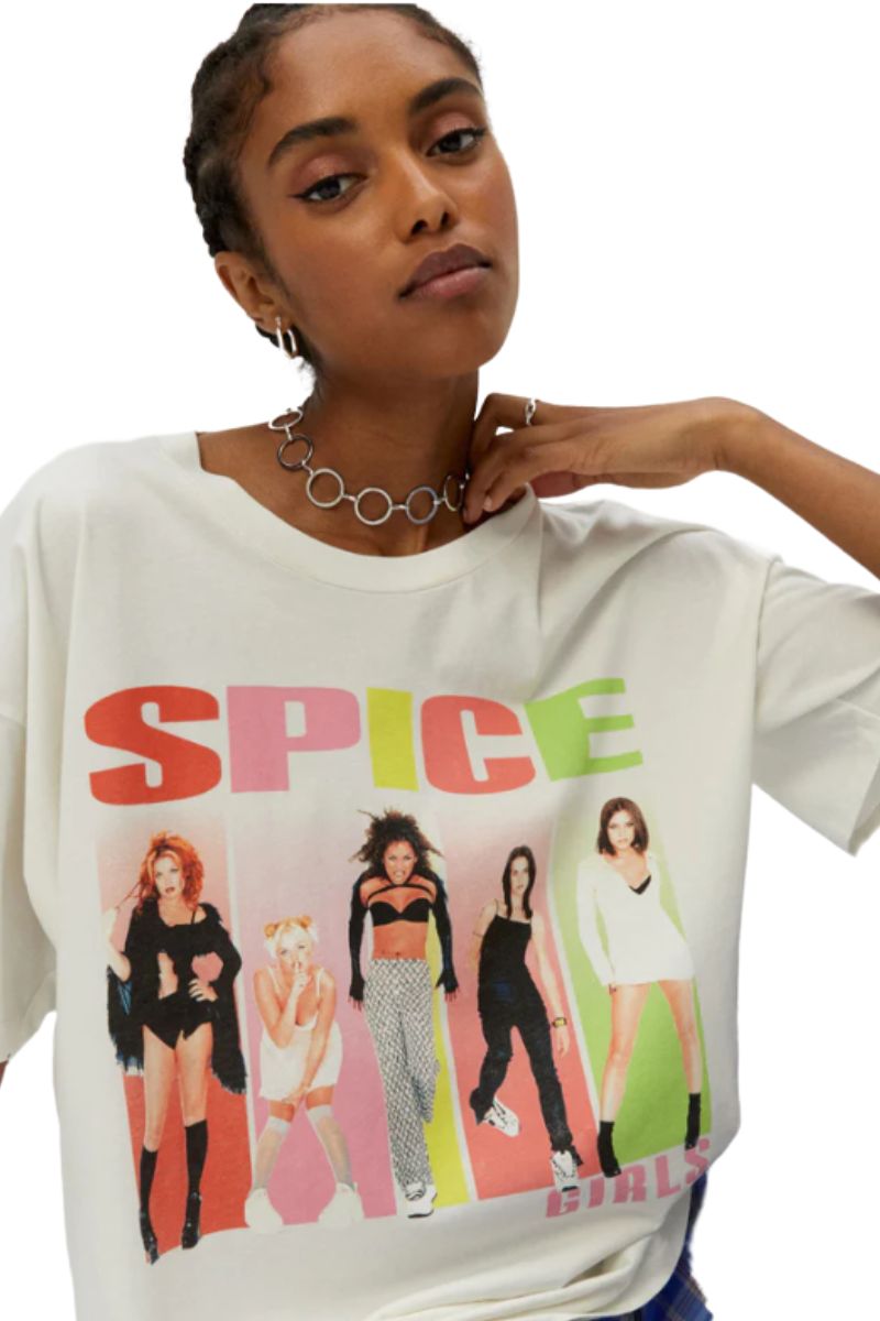 daydreamer spice up your life tee in vintage white 111732