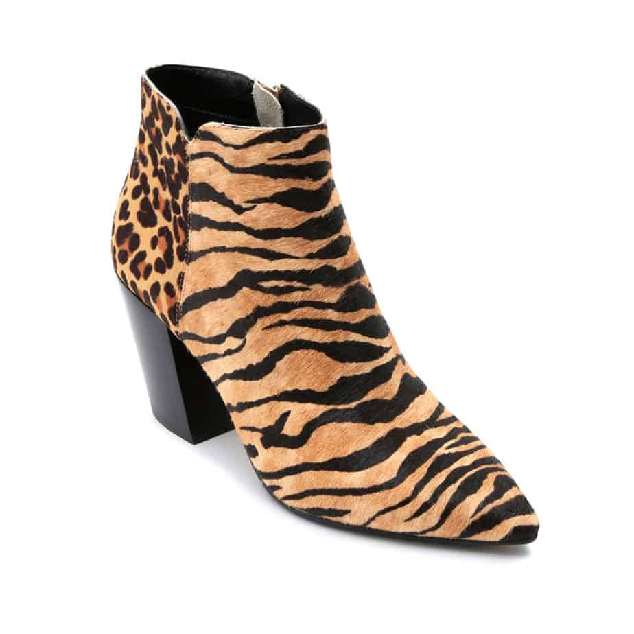 dolce vita leopard booties