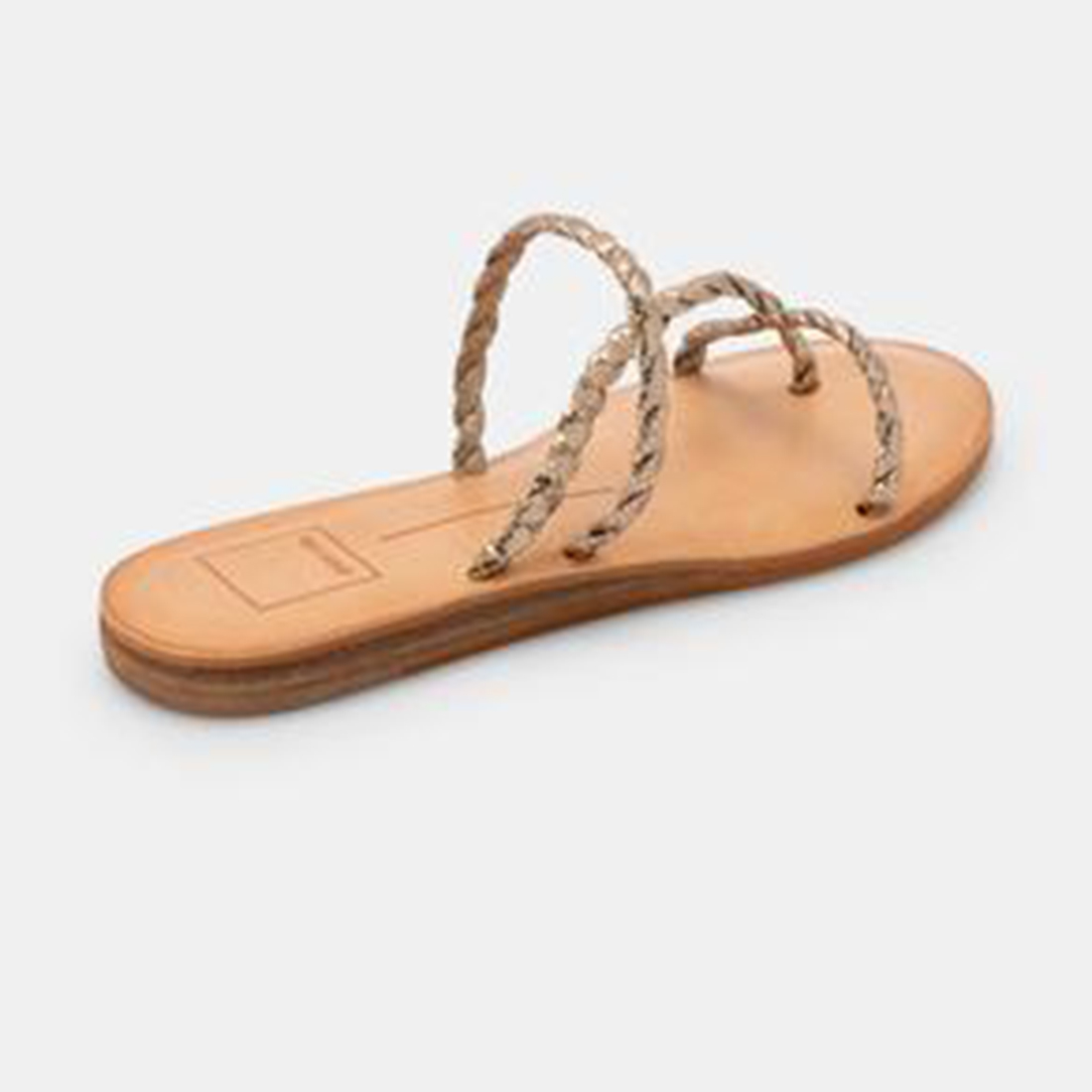 dolce vita dexla sandal in gold 82001