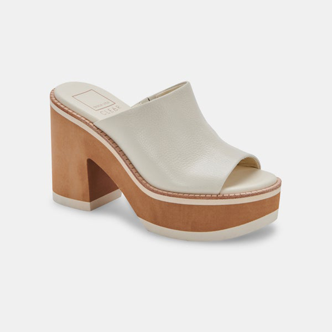 dolce vita emory wedge in ivory 101765
