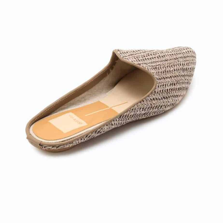 dolce vita grant raffia mules