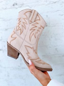 Dolce Vita Martey H2O Boot in Taupe Suede | Cotton Island Women's