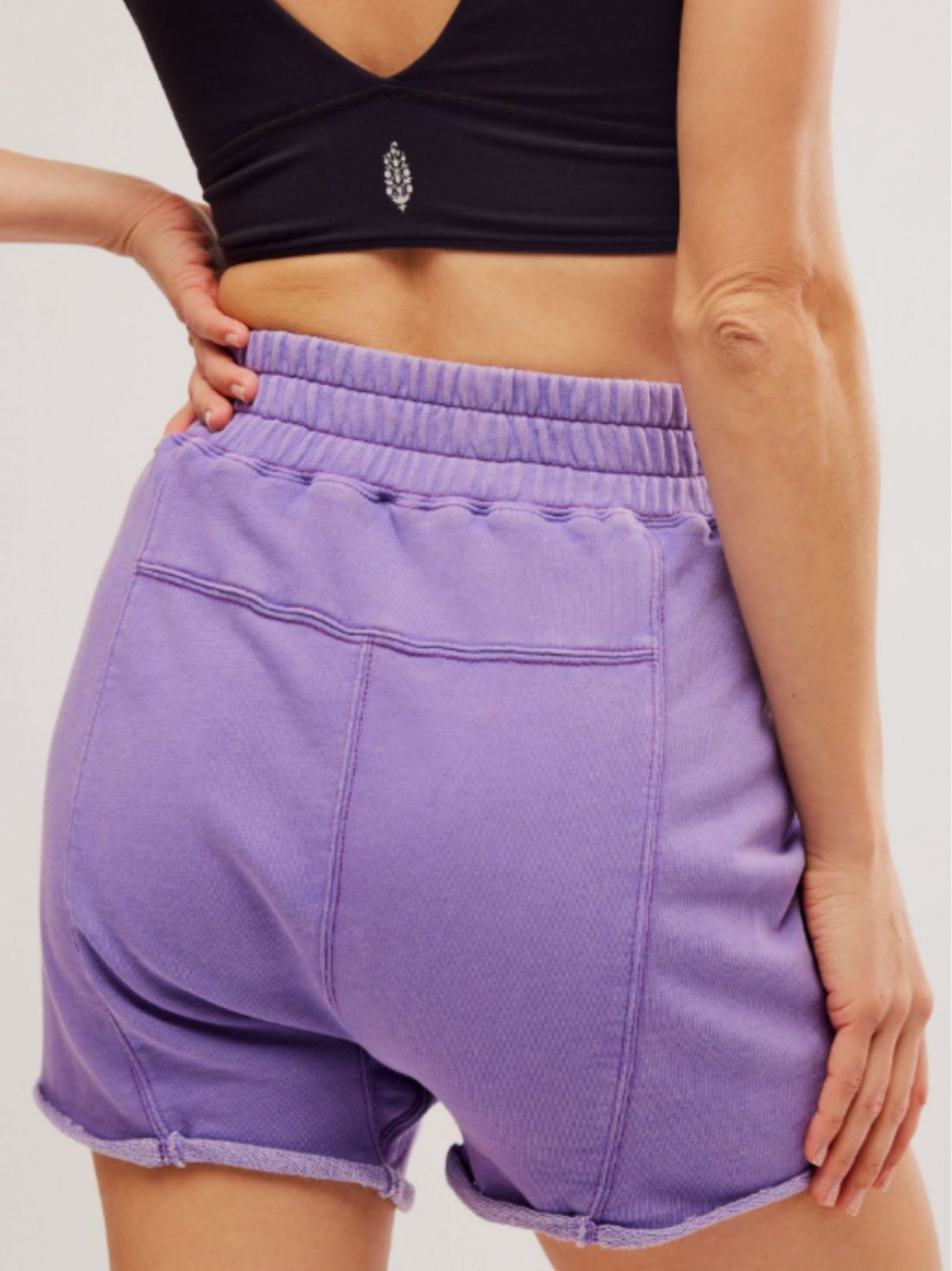 free people all star short in super berry