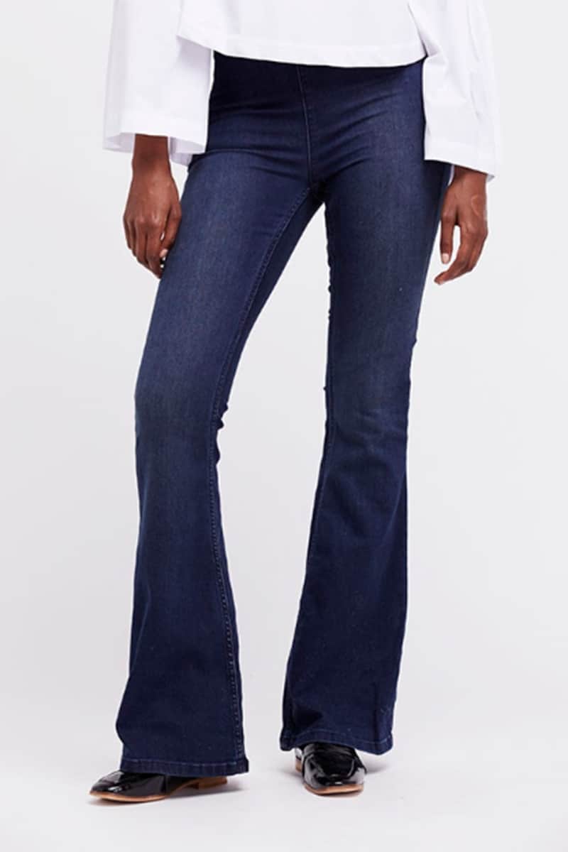penny flare jeans