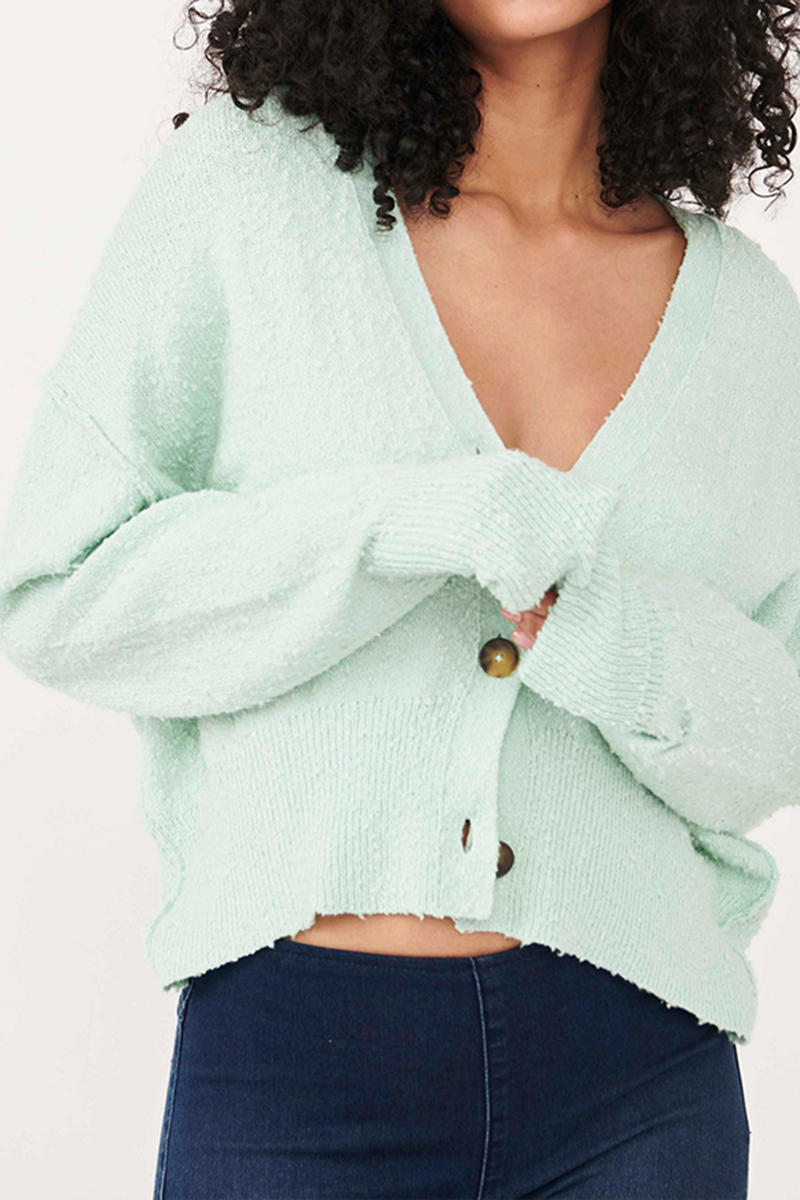 free people found my friend cardi in ocean lily 100762