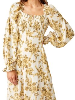 free people jaymes midi in pastry cream