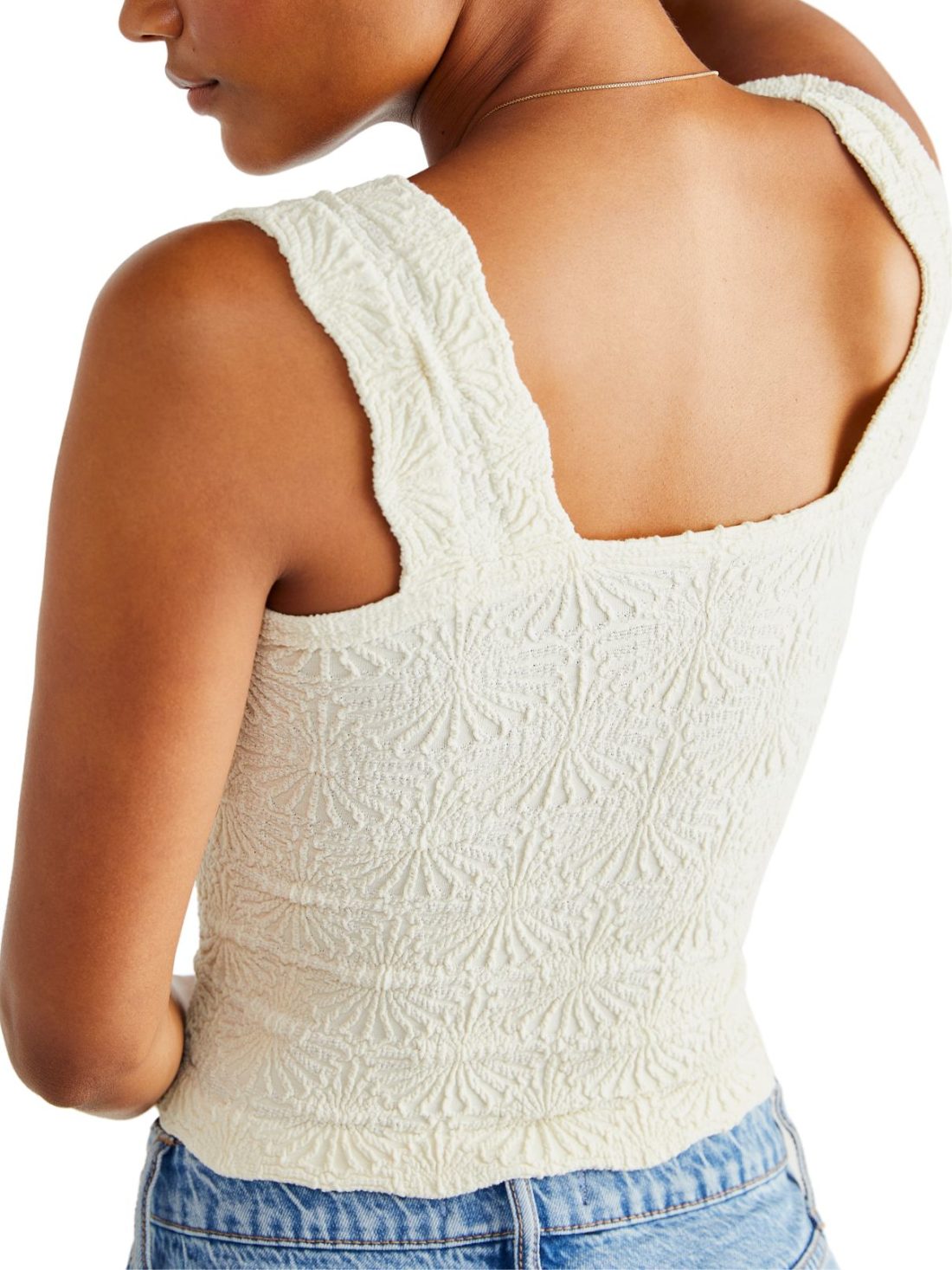 free people love letter cami in ivory