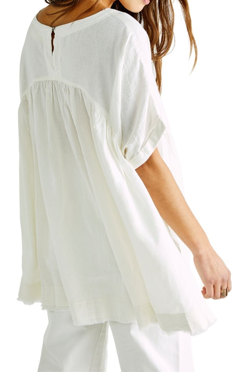 free people moon city top in ivory