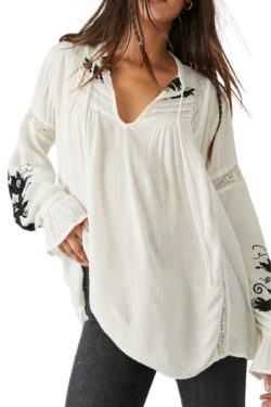 free people tusalossa top in ivory