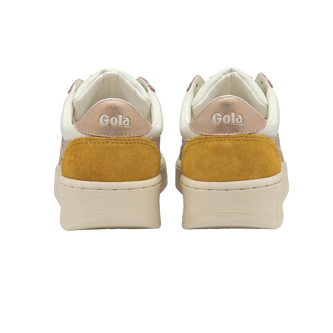 gola grandslam quadrant sneaker in off whiteashrose goldsun 97853