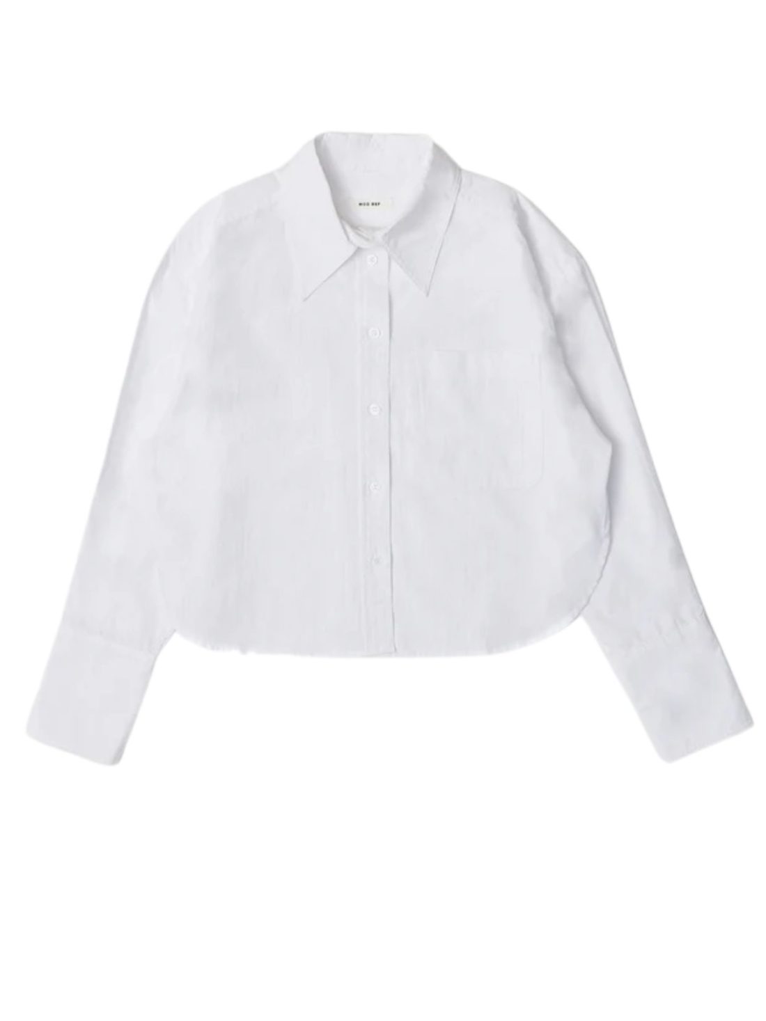 imogen poplin shirt in white