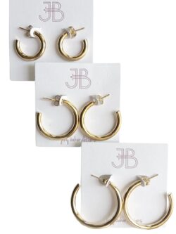 jeny baker designs small basic tube earring