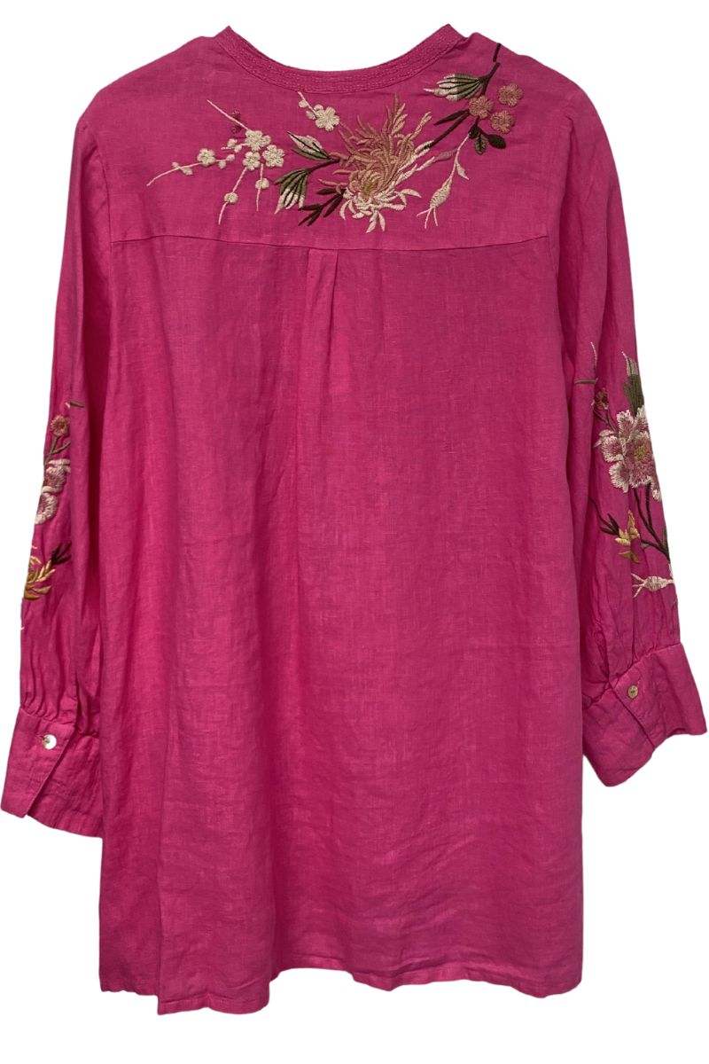 johnny was mei voyager tunic in orchid