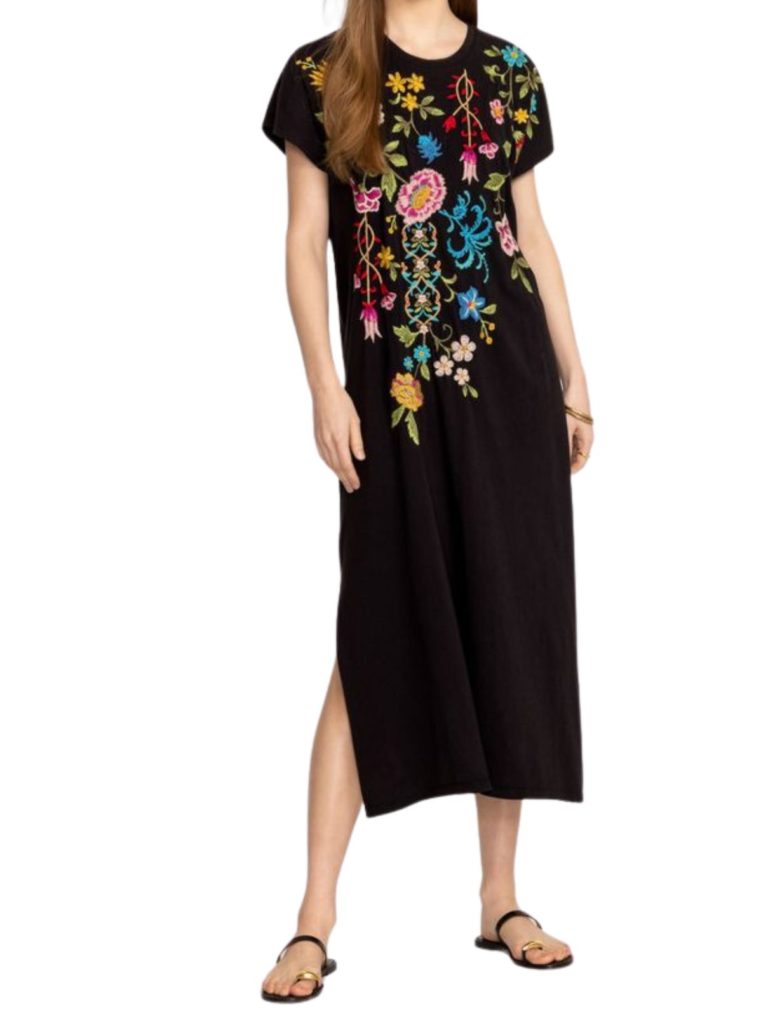 johnny was sheri relaxed dress in black