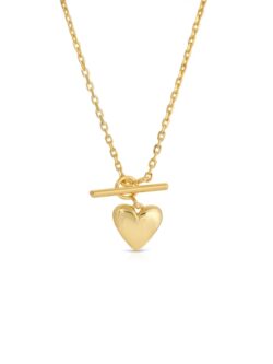 joy dravecky mini heart toggle necklace