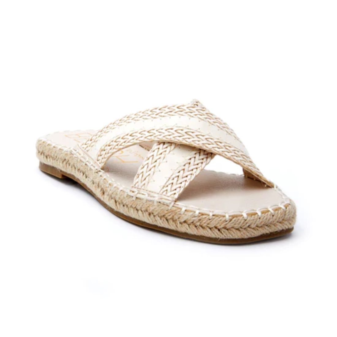 matisse hightide slide sandal in ivory 112208