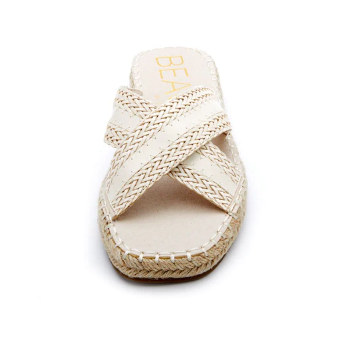 matisse hightide slide sandal in ivory 112208