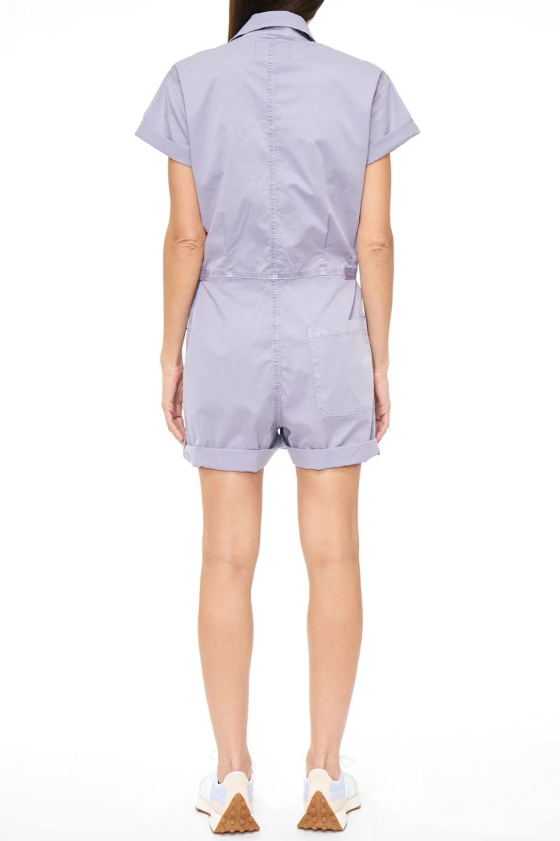 Women's Short Sleeve Utility Jumpsuit