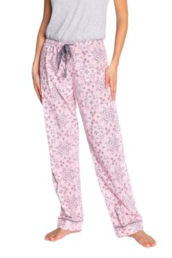 pj salvage flannel pant in blush