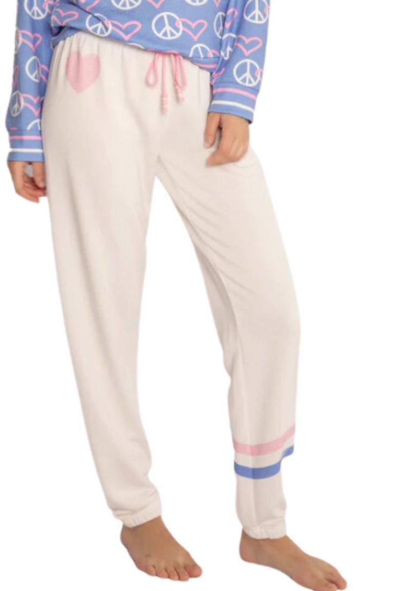 pj salvage peace love banded pant