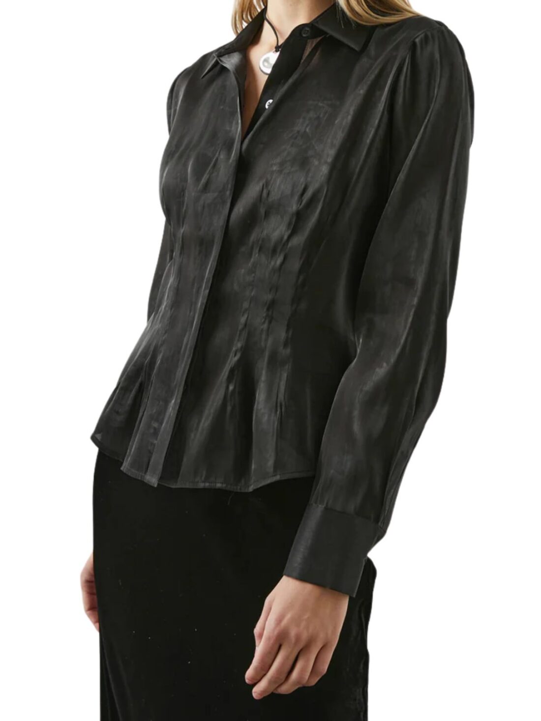 rails lorena blouse in onyx