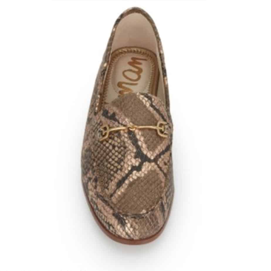 sam edelman loraine loafer snake