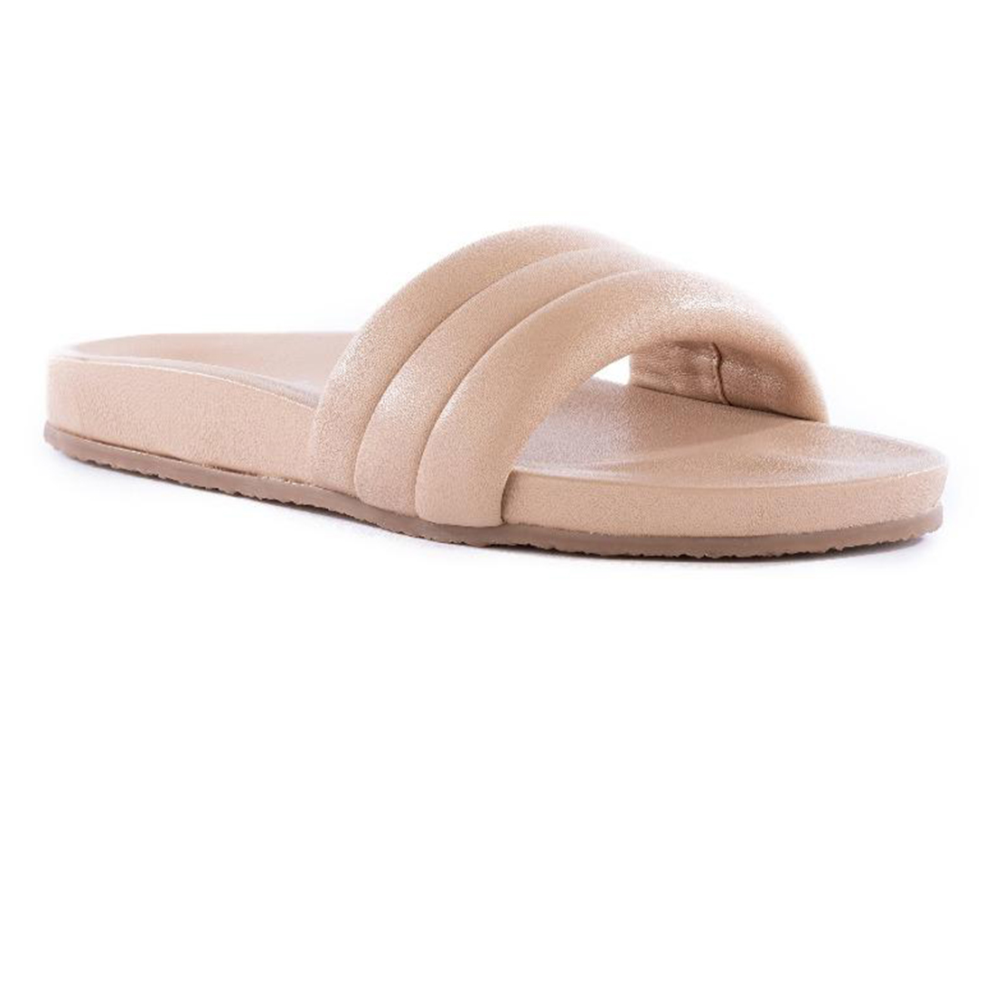 seychelles low key slide sandal in vacchetta leather 83710