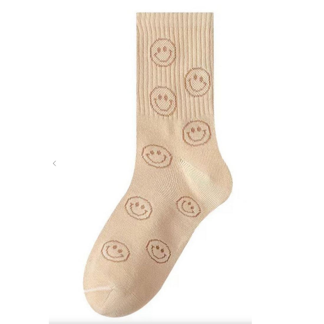 smiley socks in sand 111318