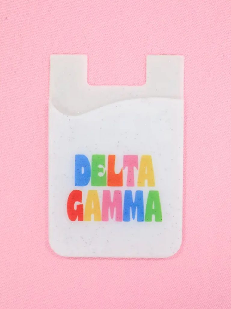 sorority phone wallet delta gamma