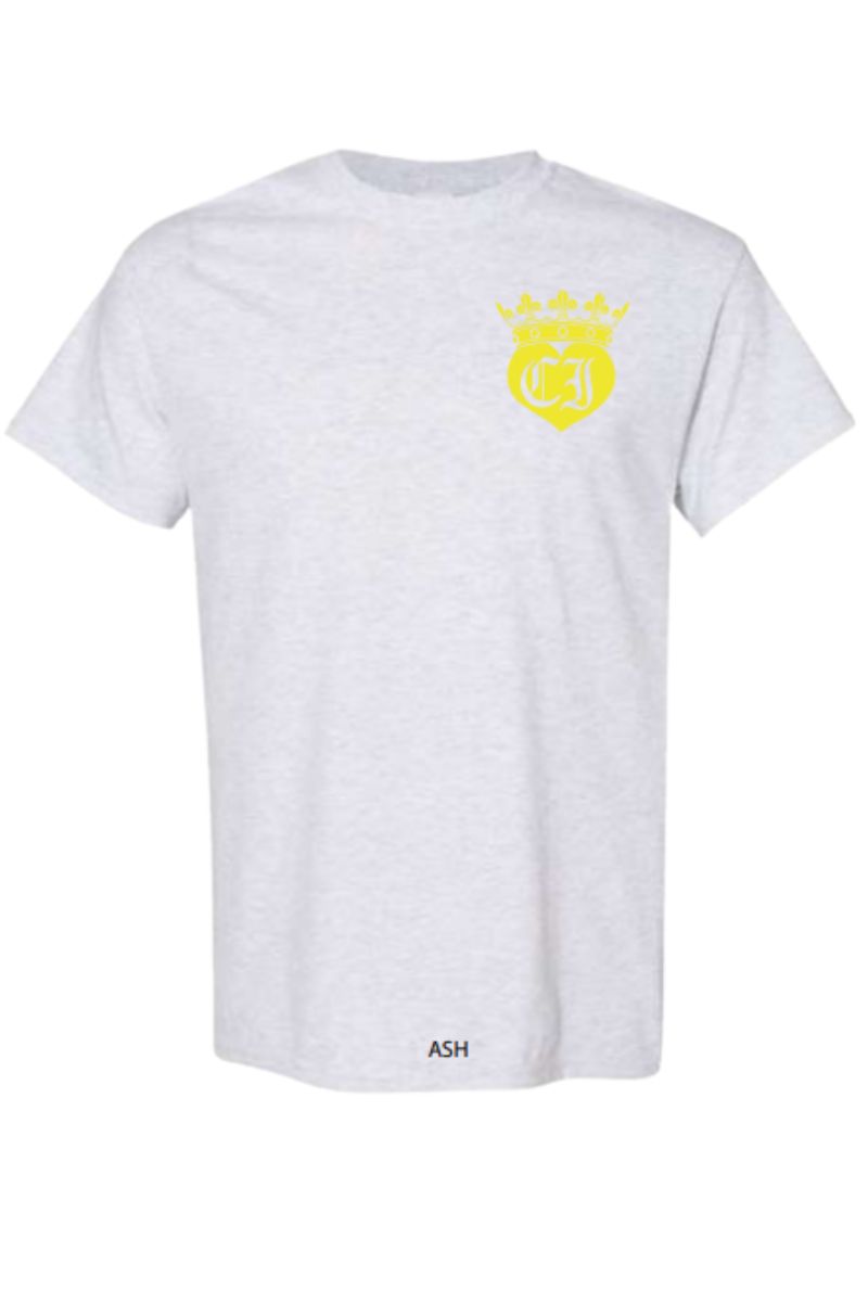ss ash tee with highlighterwhite 112085