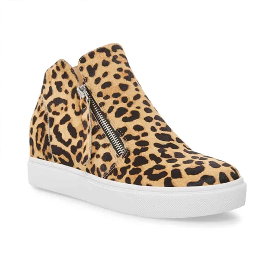 steve madden leopard platform sneakers