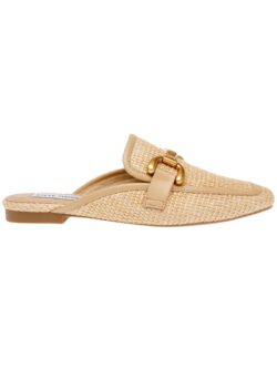 steve madden fortunate mule in natural raffia