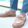 Steve Madden Kalon Loafer in Tan  Cotton Island Women's Clothing Boutique