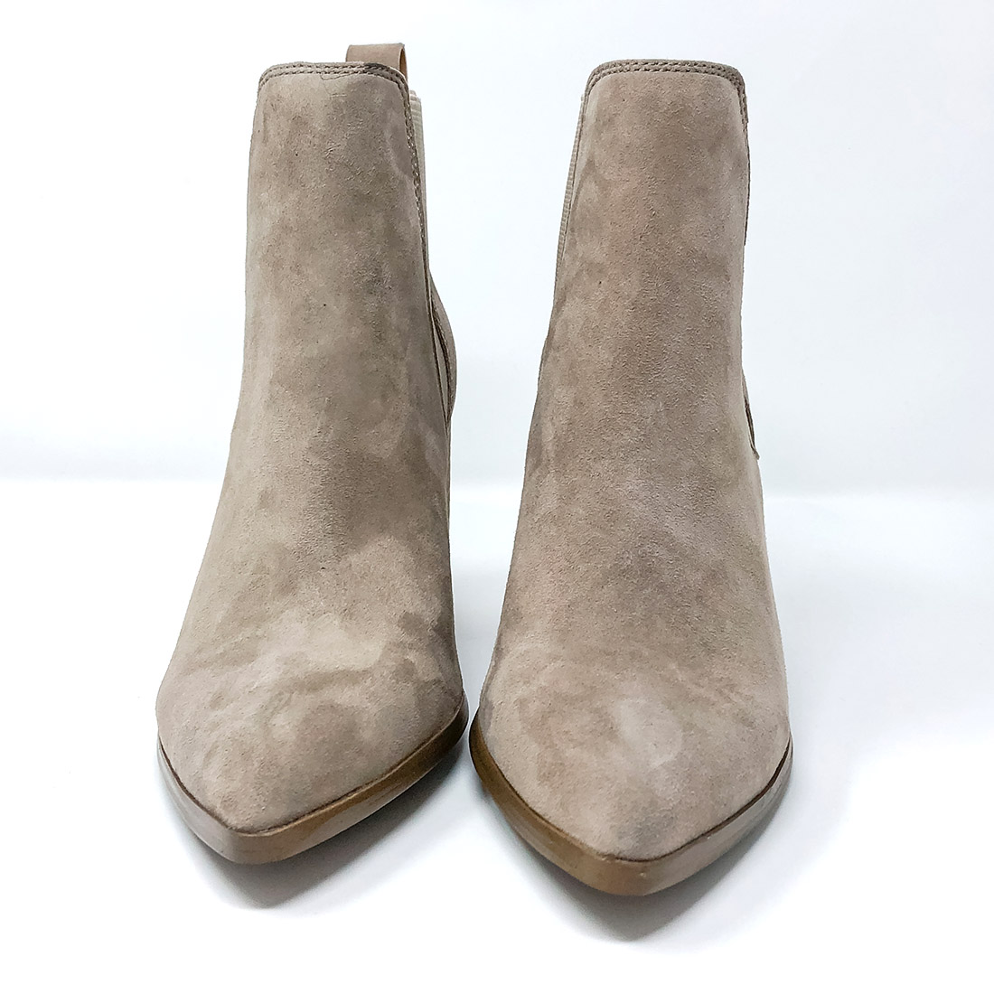 Steve Madden Knoxi Taupe Suede Bootie 73285