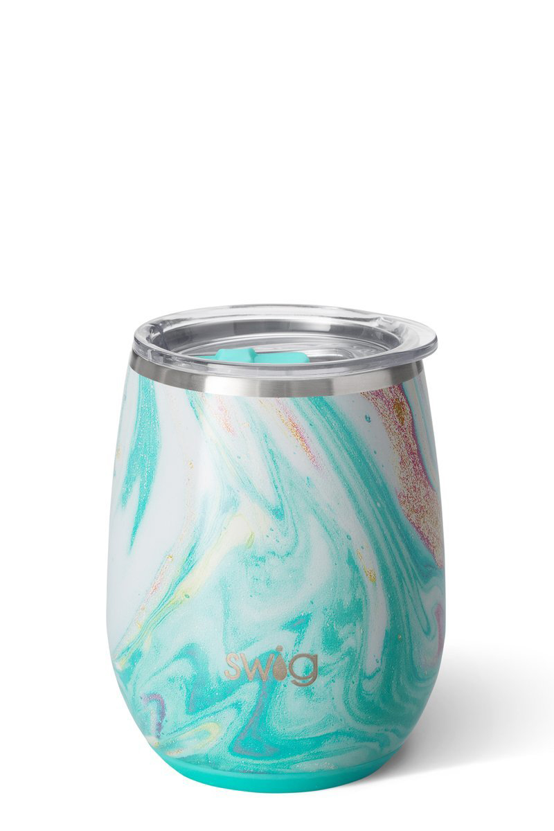 swig life 14oz stemless cup in wanderlust 90010